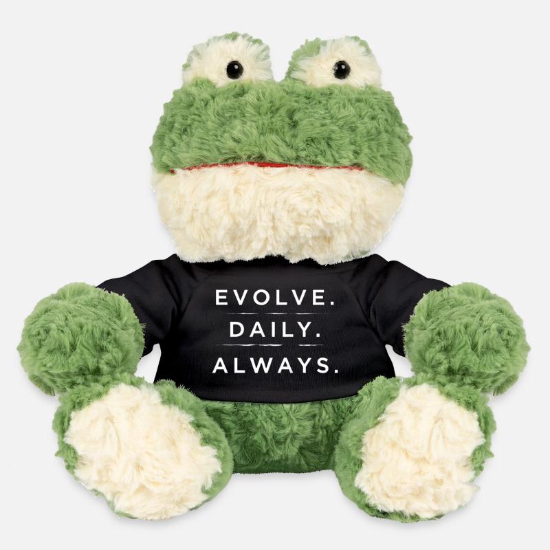 Evolve Daily Always Typography Art - MiniFeet® Frog Torge - black