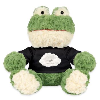Mentaler Flugzeugmodus - MiniFeet® Frosch Torge - Schwarz - Vorne