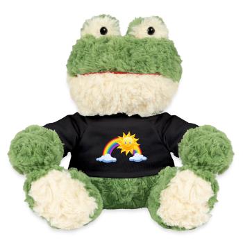 Regenbogen - MiniFeet® Frosch Torge - Schwarz - Vorne