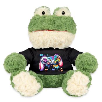 Watercolor Gamepad - MiniFeet® Frog Torge - black - Front