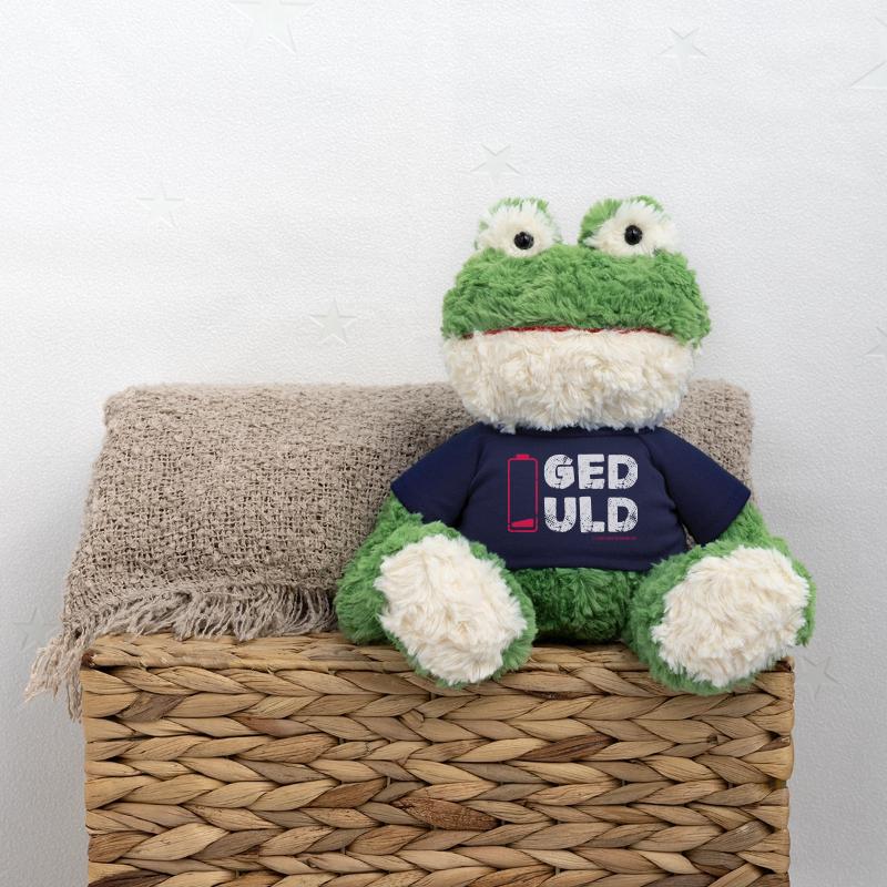 Geduld – nicht meine Kernkompetenz Statement MiniFeet® Frosch Torge