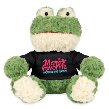 Brother Sister Mom's favorite - MiniFeet® Frog Torge - black - Front