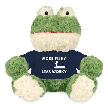 Blague sur le bateau pêcheur - Grenouille Torge MiniFeet® - bleu marine - Devant