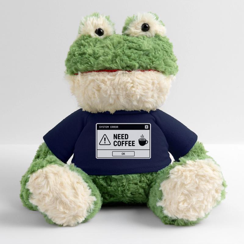 SYSTEM ⚠️ ERROR – NEED COFFEE MiniFeet® Frog Torge