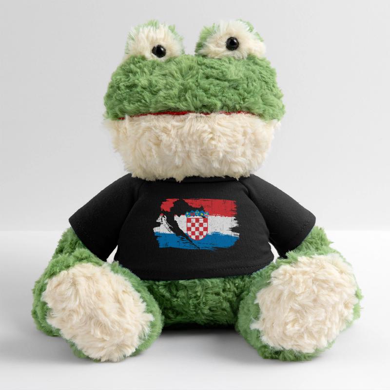 Drapeau croate à la brosse Grenouille Torge MiniFeet®