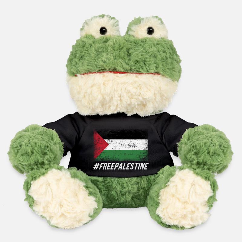 FREE PALESTINE - MiniFeet® Frog Torge - black