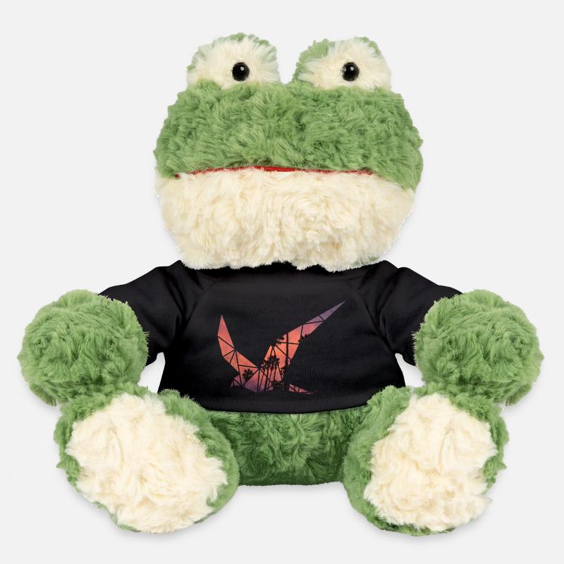 oiseau illustration coucher du soleil - Grenouille Torge MiniFeet® - noir