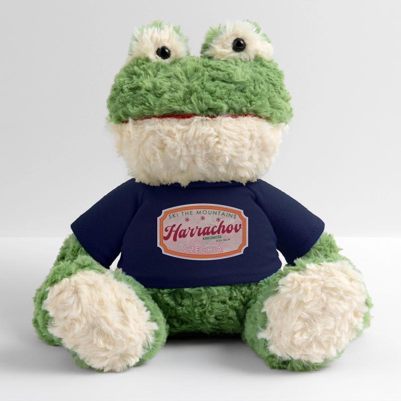 Harrachov Tchèque Label de ski tchèque Rétro Grenouille Torge MiniFeet®