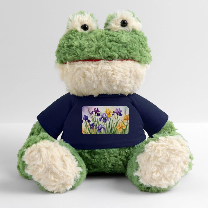 Iris Romantiques - Aquarelles Grenouille Torge MiniFeet®