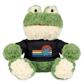 Vintage Autism Sunset - MiniFeet® Frog Torge - black - Front