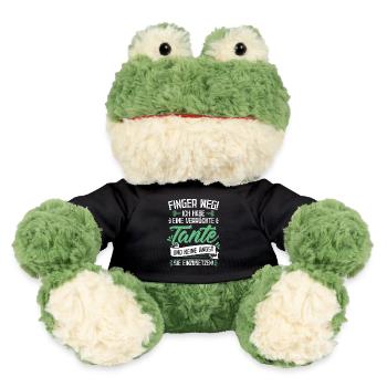 Finger weg! Ich habe eine verrückte Tante - Baby - - MiniFeet® Frosch Torge - Schwarz - Vorne