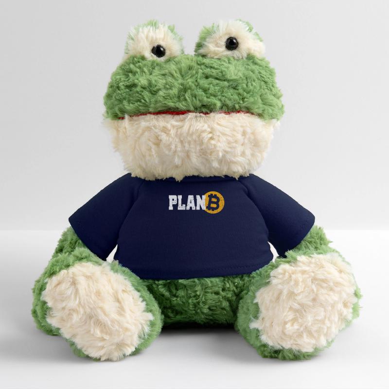 Bitcoin Plan B crypto-monnaie BTC pour fan de Bitcoin Grenouille Torge MiniFeet®