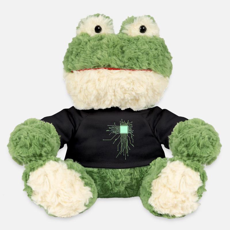 board core cpu computer nerd pc humor geek code - MiniFeet® Frog Torge - black