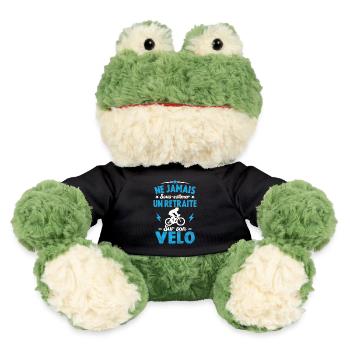 Un Retraité Sur Son Vélo Humour Retraite Cycliste - Grenouille Torge MiniFeet® - noir - Devant
