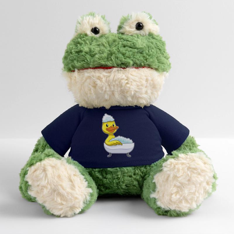 Bain de canard avec baignoire et mousse Grenouille Torge MiniFeet®