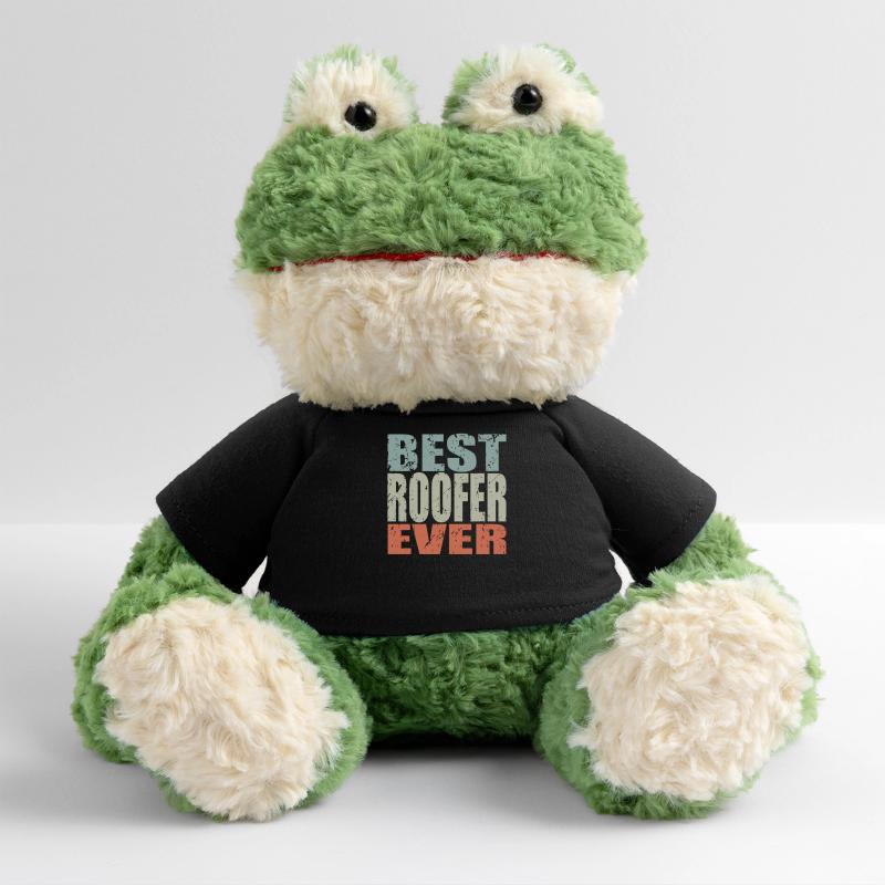 Best Roofer ever Roofer Gift MiniFeet® Frog Torge