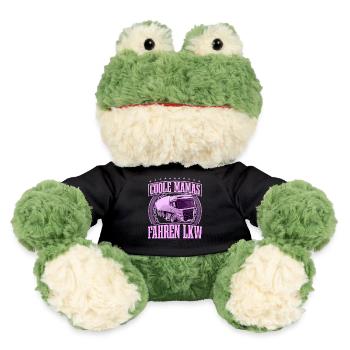 Lkw Fahrerin Mama Mutter Muttertag - MiniFeet® Frosch Torge - Schwarz - Vorne