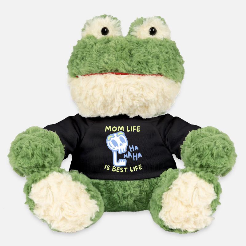 Mutter-Mama sarkastischer Spruch Skull, Muttertag - MiniFeet® Frosch Torge - Schwarz