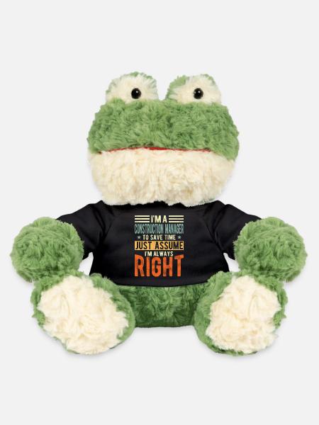 Bauleiter - MiniFeet® Frosch Torge - Schwarz