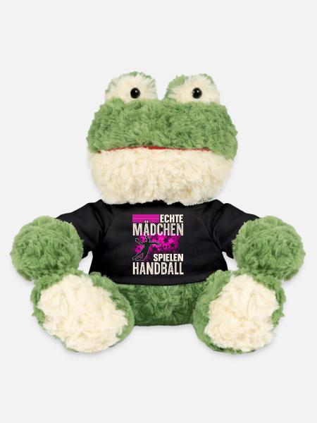 Handball Handballerin Frauen Handball - MiniFeet® Frosch Torge - Schwarz