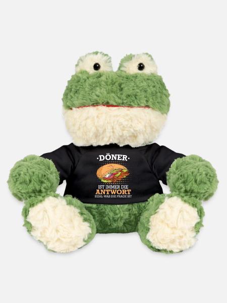 Döner Kebab Dönermann Essen - MiniFeet® Frosch Torge - Schwarz