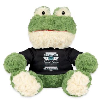 Oldtimer Baujahr 2005 Jahrgang Geburtstag Geschenk - MiniFeet® Frosch Torge - Schwarz - Vorne