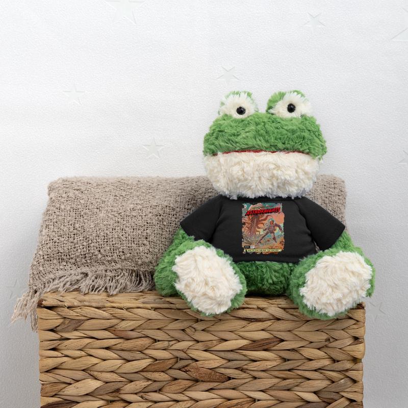 Comic Strip, 50s Comic, Space Monster MiniFeet® Frog Torge