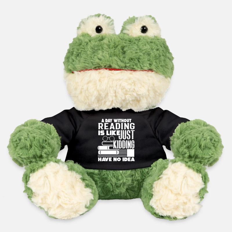 Reading A Day Without Reading - MiniFeet® Frog Torge - black
