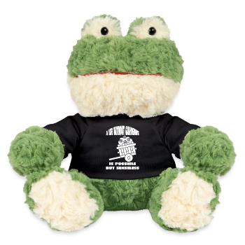 Garden Hobby Gardener Gardening Gardener Gardening - MiniFeet® Frog Torge - black - Front