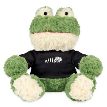 Freizeitpark Jahrmarkt Rummelplatz Kirmes - MiniFeet® Frosch Torge - Schwarz - Vorne