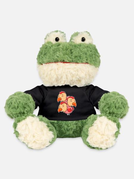 Cute Chickens - Chicken Motif - MiniFeet® Frog Torge - black