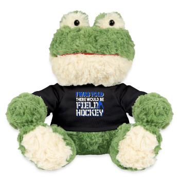 Field Hockey There Would Be Field Hockey - MiniFeet® Frog Torge - black - Front