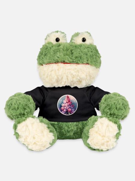 Flieder gezeichnet - MiniFeet® Frosch Torge - Schwarz