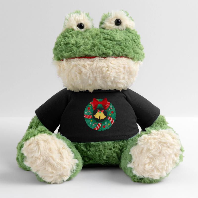 Weihnachtskranz mit Glocken MiniFeet® Frosch Torge