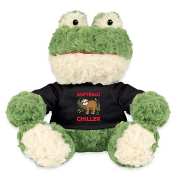 Lustiges Faultier, keine Lust - MiniFeet® Frosch Torge - Schwarz - Vorne