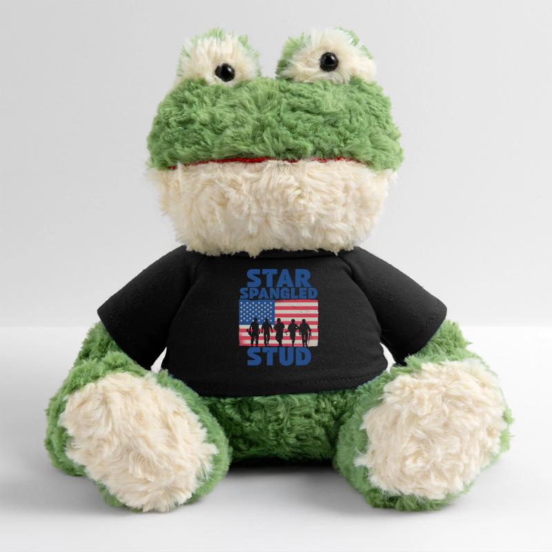 Star Spangled Stud Signe de paix Drapeau des États-Unis Grenouille Torge MiniFeet®