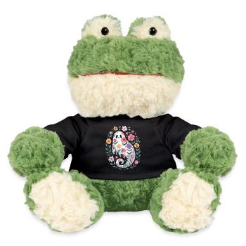 fleur Déco florale Halloween - Grenouille Torge MiniFeet® - noir - Devant