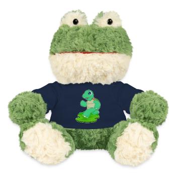 Turtle Jogger Jogging Sport - Grenouille Torge MiniFeet® - bleu marine - Devant