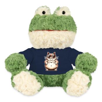 Dicke Coole Katze - MiniFeet® Frosch Torge - French Navy - Vorne