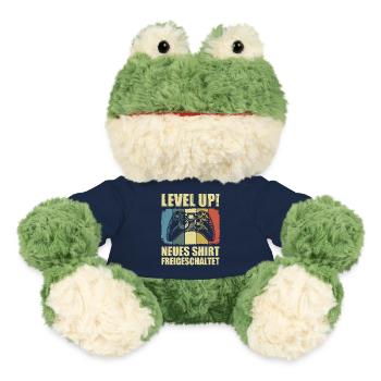 Neues Shirt Freigeschaltet - MiniFeet® Frosch Torge - French Navy - Vorne