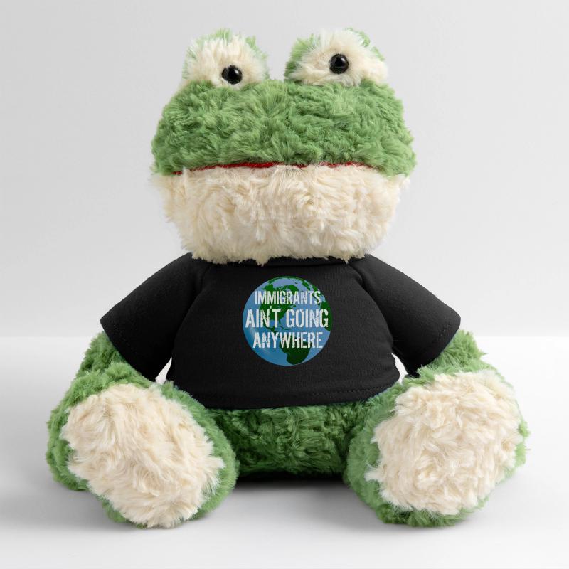 IMMIGRANTS AIN'T GOING ANYWHERE Immigranten Rechte MiniFeet® Frosch Torge