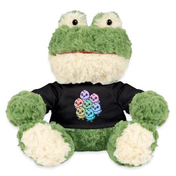 Baby chick child children Easter Happy Easter - MiniFeet® Frog Torge - black - Front