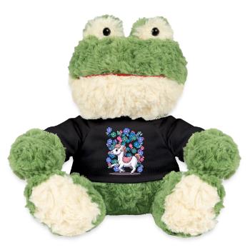 Bébé Poney Cheval Chevaux Enfants Enfant Fleurs - Grenouille Torge MiniFeet® - noir - Devant