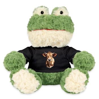 Braune Kuh - MiniFeet® Frosch Torge - Schwarz - Vorne