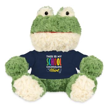 Das Ist Mein Schulberater Shirt - MiniFeet® Frosch Torge - French Navy - Vorne