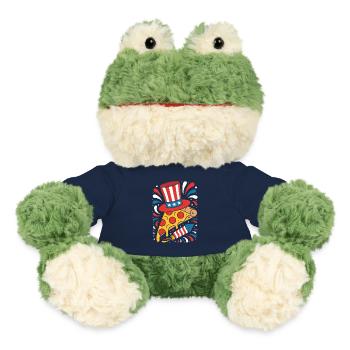  Patriotic Pizza Lover Independence Day 4th of - MiniFeet® Frosch Torge - French Navy - Vorne