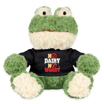 Lactose intolerance No Dairy No Worry - MiniFeet® Frog Torge - black - Front