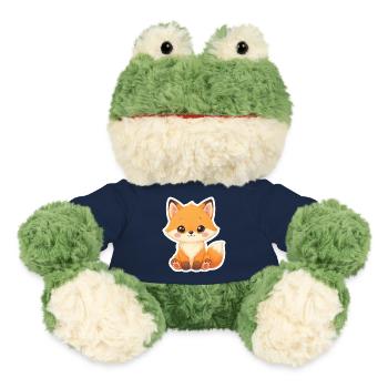 Kawaii renard dessin animé pour KidsWear - Grenouille Torge MiniFeet® - bleu marine - Devant