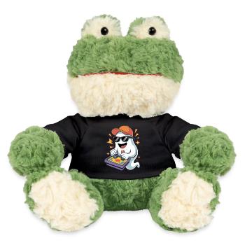 Retro Gamer Halloween Fantôme - Grenouille Torge MiniFeet® - noir - Devant