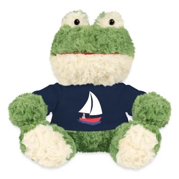 Nautic Design Sailboat Serenity in Red Hull - MiniFeet® Frog Torge - french navy - Front